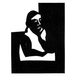 Sitzender, Kopf mit Hand gestützt